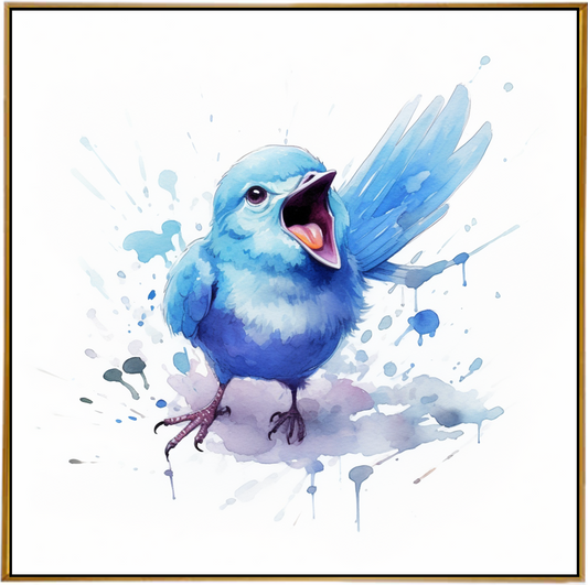 AZURE SOARER III | Pansy Art