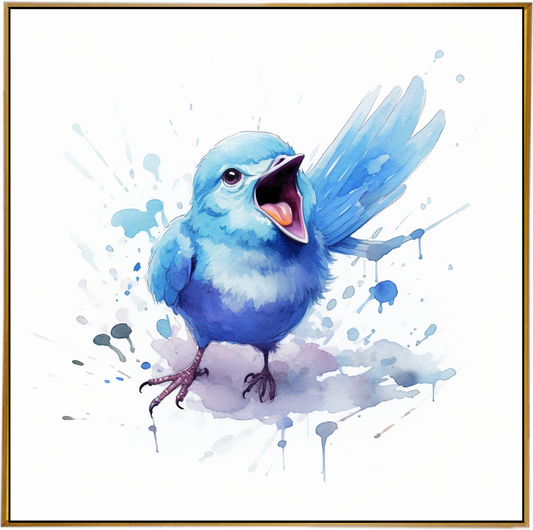 AZURE SOARER II | Pansy Art