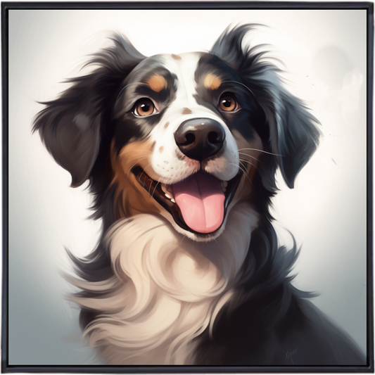 BARKING BLISS | Pansy Art