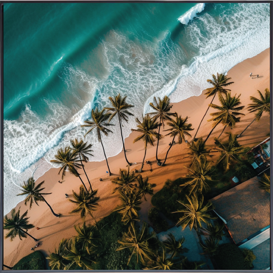 BLUE TREE I | Pansy Art