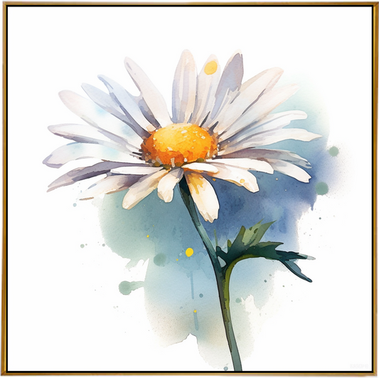 DAISY FLOWR I | Floral Wall Decal Australia – Beautiful Flower Art for Your Walls