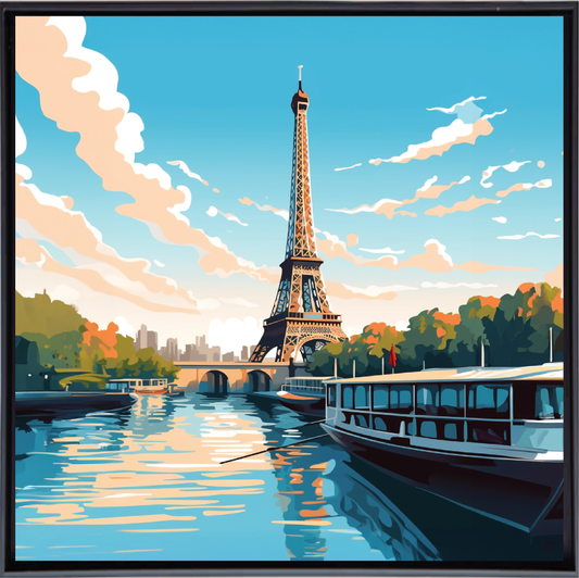 EIFFEL TOWER | Canvas Prints – Australian Structure Art Collection
