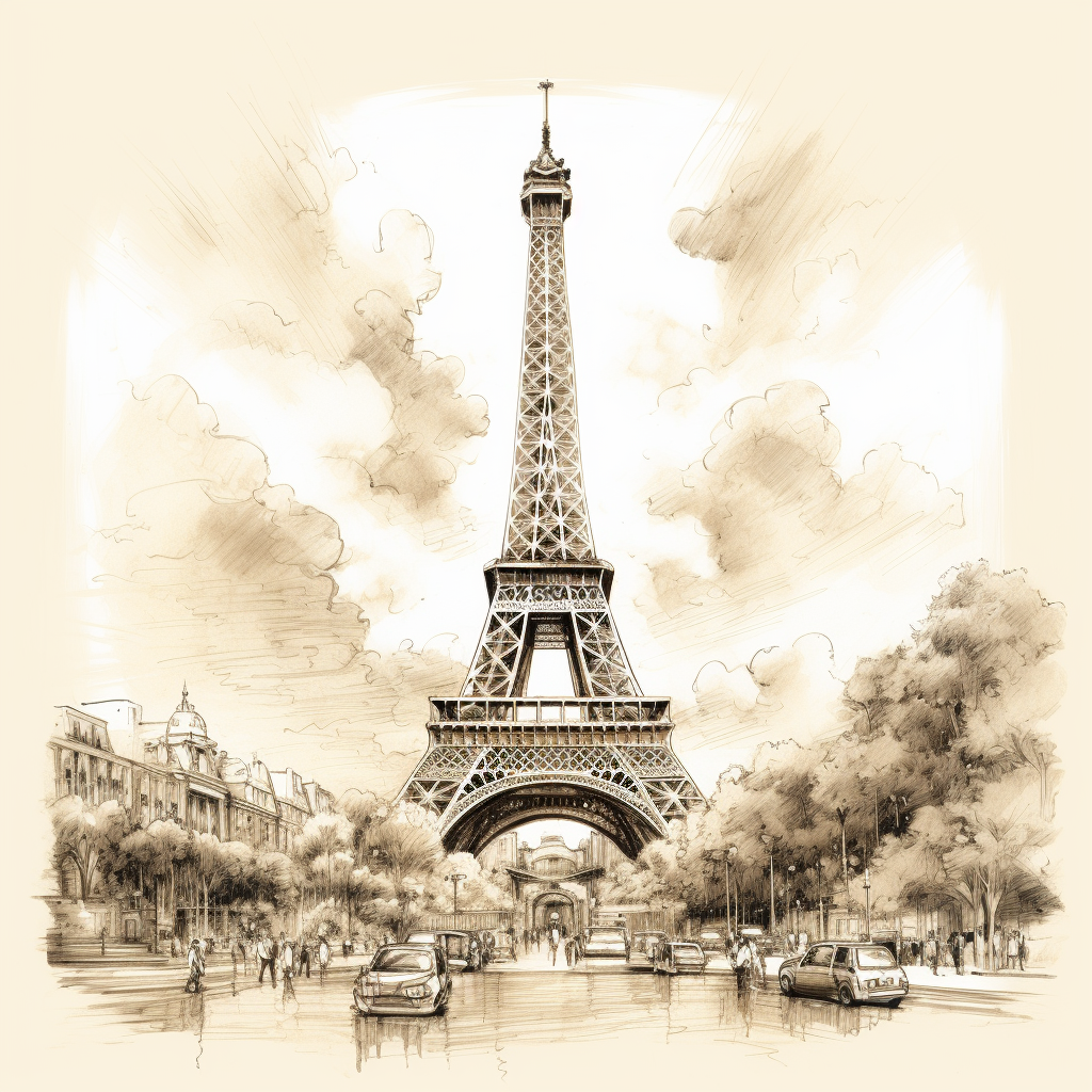 Eiffel Tower Canvas Art