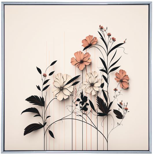 FESTOON I | Floral Wall Decal Australia – Beautiful Flower Art for Your Walls
