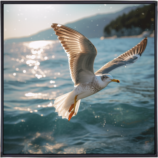 GULL'S GAZE II | Australian Animal Artwork for Every Style and Space