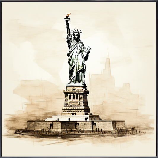 MAJESTIC LIBERTY | Canvas Prints – Australian Structure Art Collection