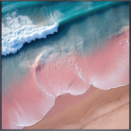 OCEAN'S BLUSH | Pansy Art