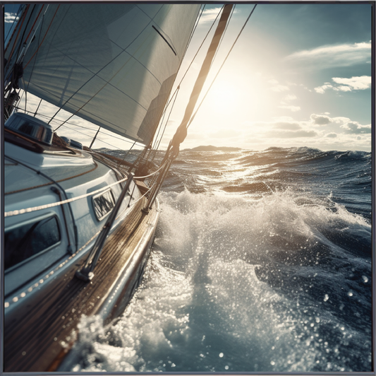 SAILING II | Pansy Art