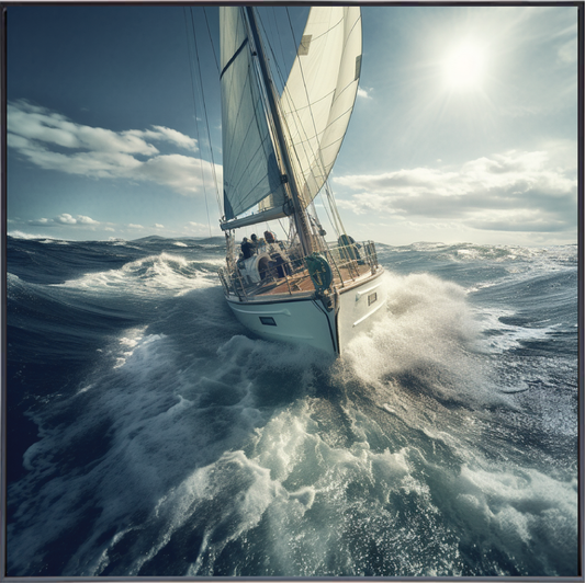 SAILING I | Pansy Art