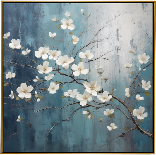 SAKURA I | Floral Wall Decal Australia – Beautiful Flower Art for Your Walls