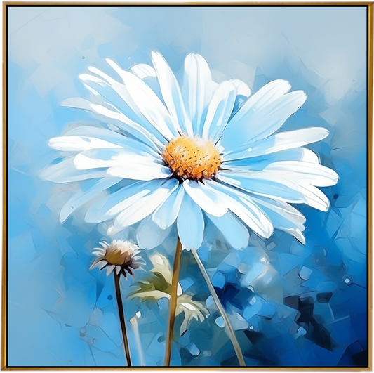 WHITE GERBERA | Floral Wall Decal Australia – Beautiful Flower Art for Your Walls