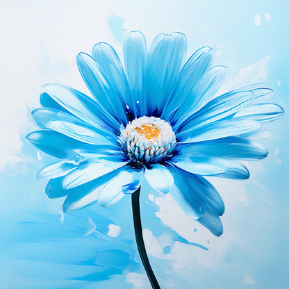 BLUE GERBERA II