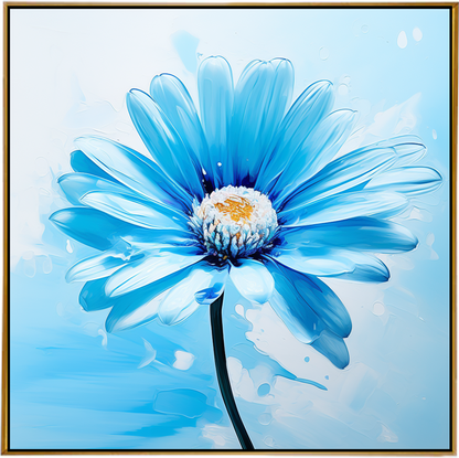 BLUE GERBERA II